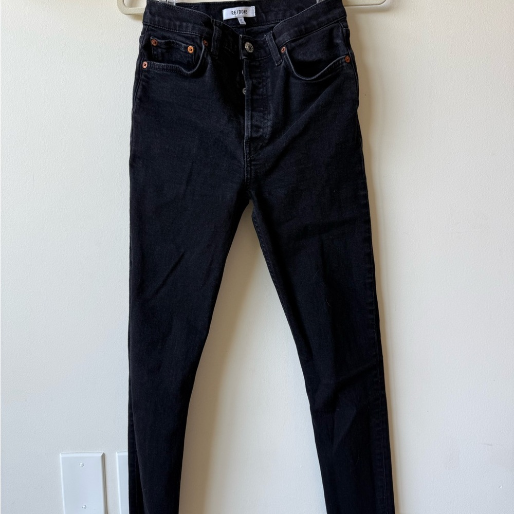 Re/Done Black Jeans Modern Fit